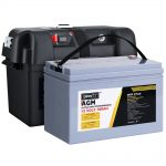 GIANTZ 100Ah Deep Cycle Battery & Box